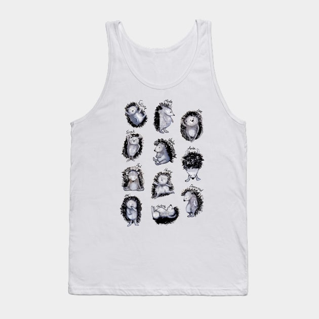 Hedgehogs Days Tank Top by msmart